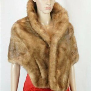 Emba Autumn Haze Mink Stole
